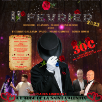 Affiche 11 fevrier st valentin 2023 finish