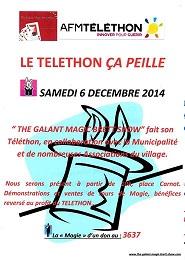 Affiche telethon 2014 peille 1