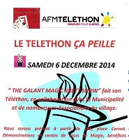 Affiche telethon 2014 peille